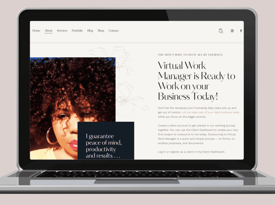 Website Development: Virtual Work Manager