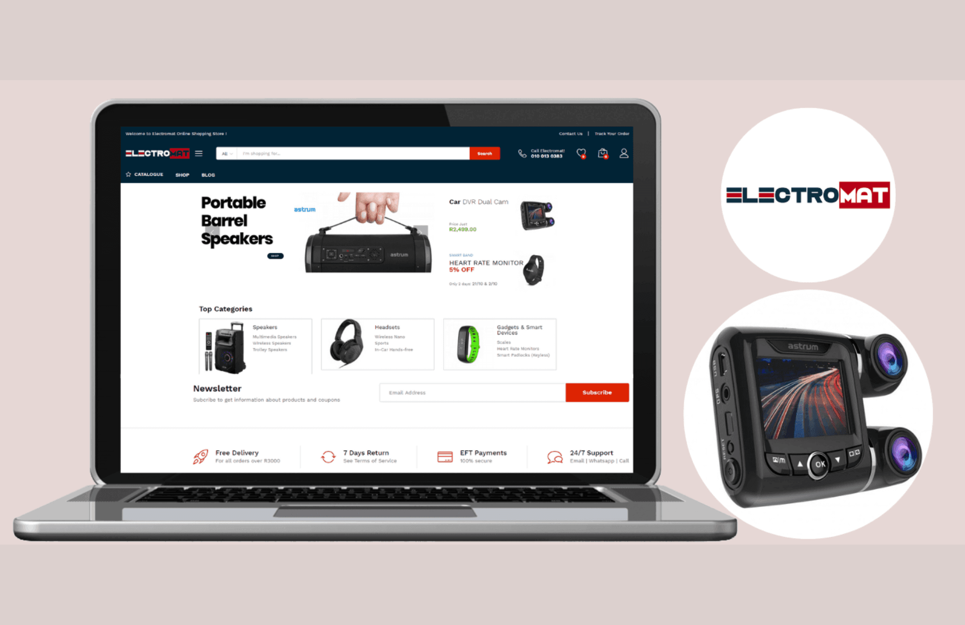 Website Development: Electromat 1 Website Development: Electromat