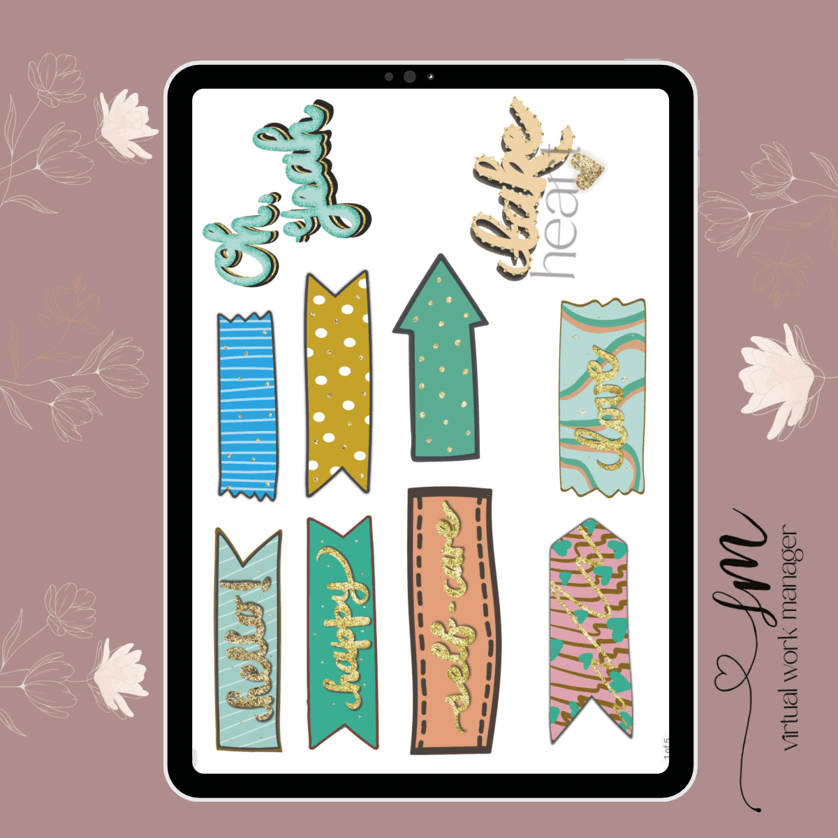 Cute Stickers Set 1 8 Cute Stickers Set 1 - Image 8
