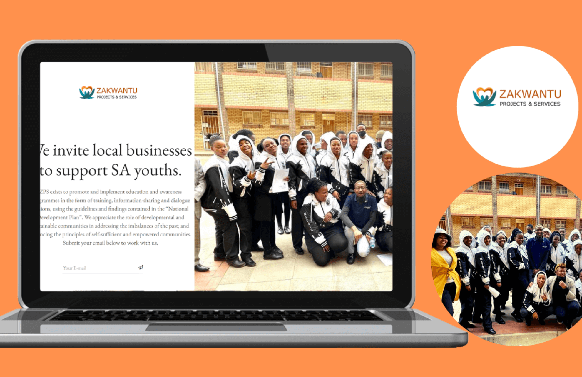 The Zakwantu Website Development Project 1 Website development project of Zakwantu Projects & Services