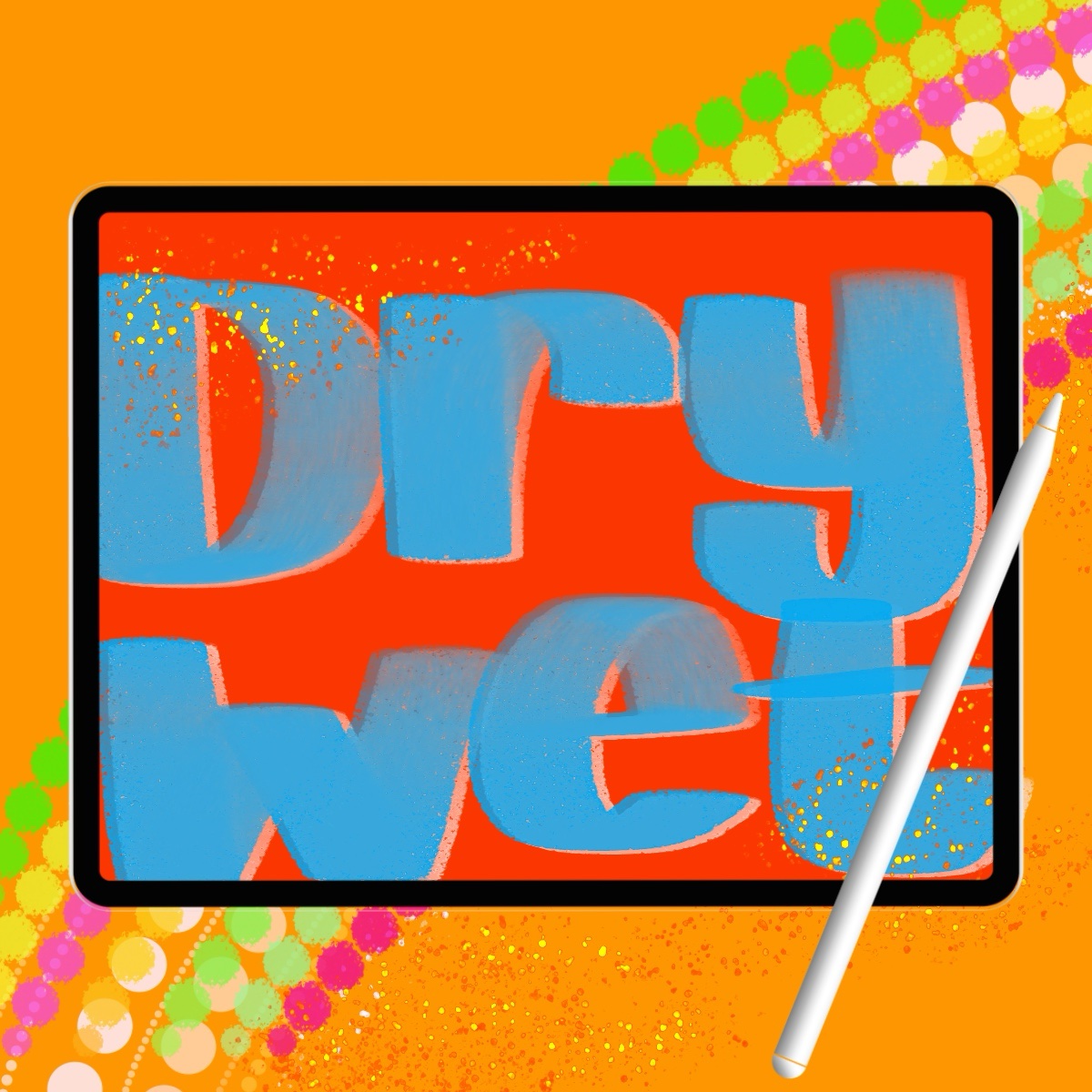 Dry ButWet Lettering Brush 1 Dry ButWet Lettering Brush