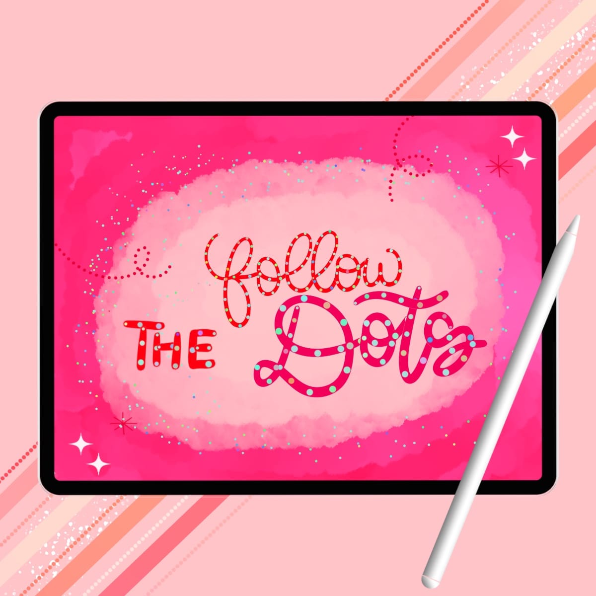 Follow the Dots | Perfect for Lettering & Calligraphy Art 1 Follow the Dots | Perfect for Lettering & Calligraphy Art