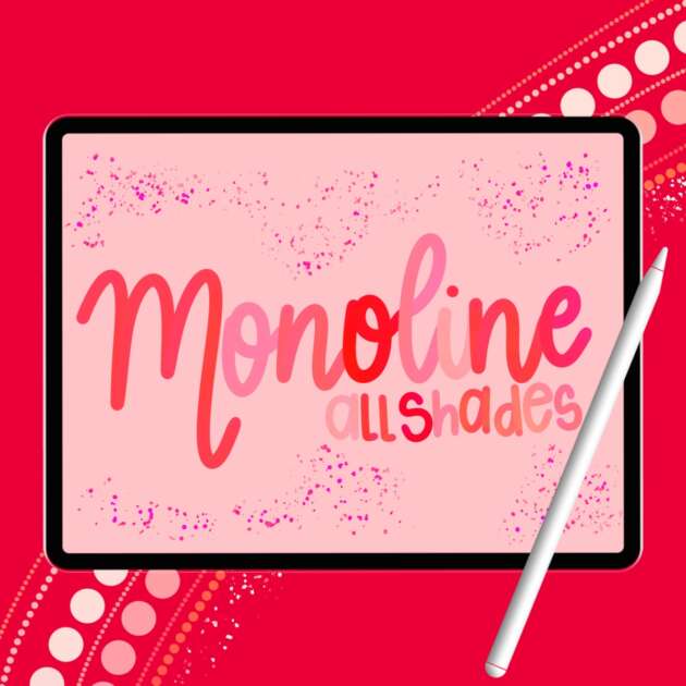 Monoline AllShades | Perfect for Lettering & Calligraphy Art