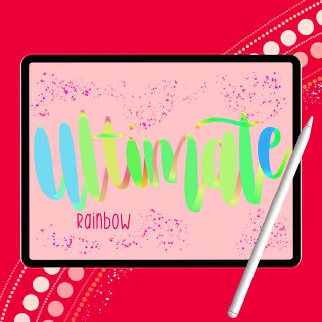 Ultimate Rainbow | Perfect for Lettering & Calligraphy Art