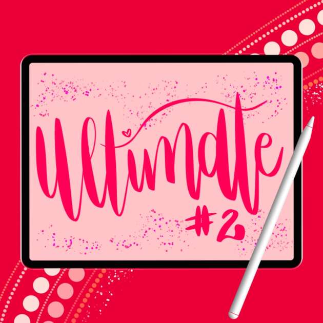 Ultimate Lettering #2 | Perfect for Lettering & Calligraphy Art