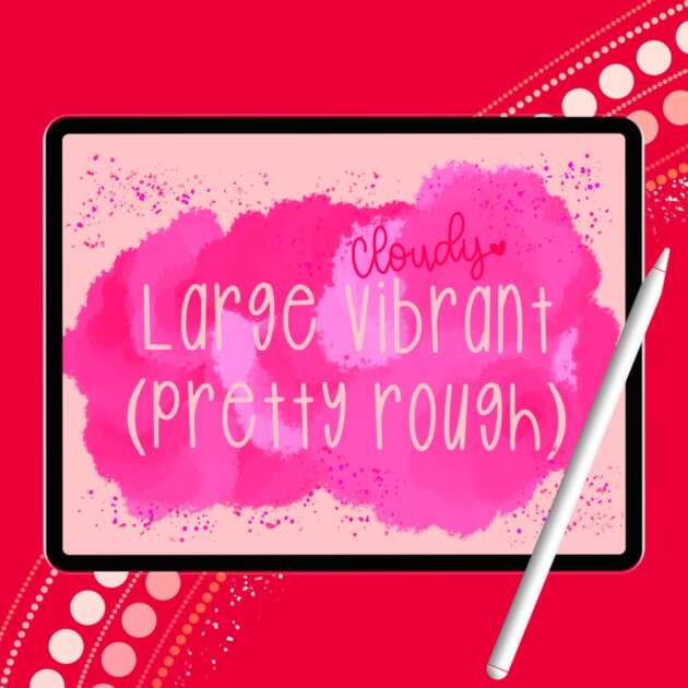 Vibrant Pretty Rough | Perfect for Lettering & Calligraphy Art