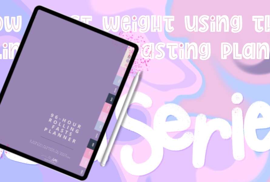Introducing My Weight Loss Journey with the Rolling 96-hour Fasting Planner: A Blog Series for Transformation
