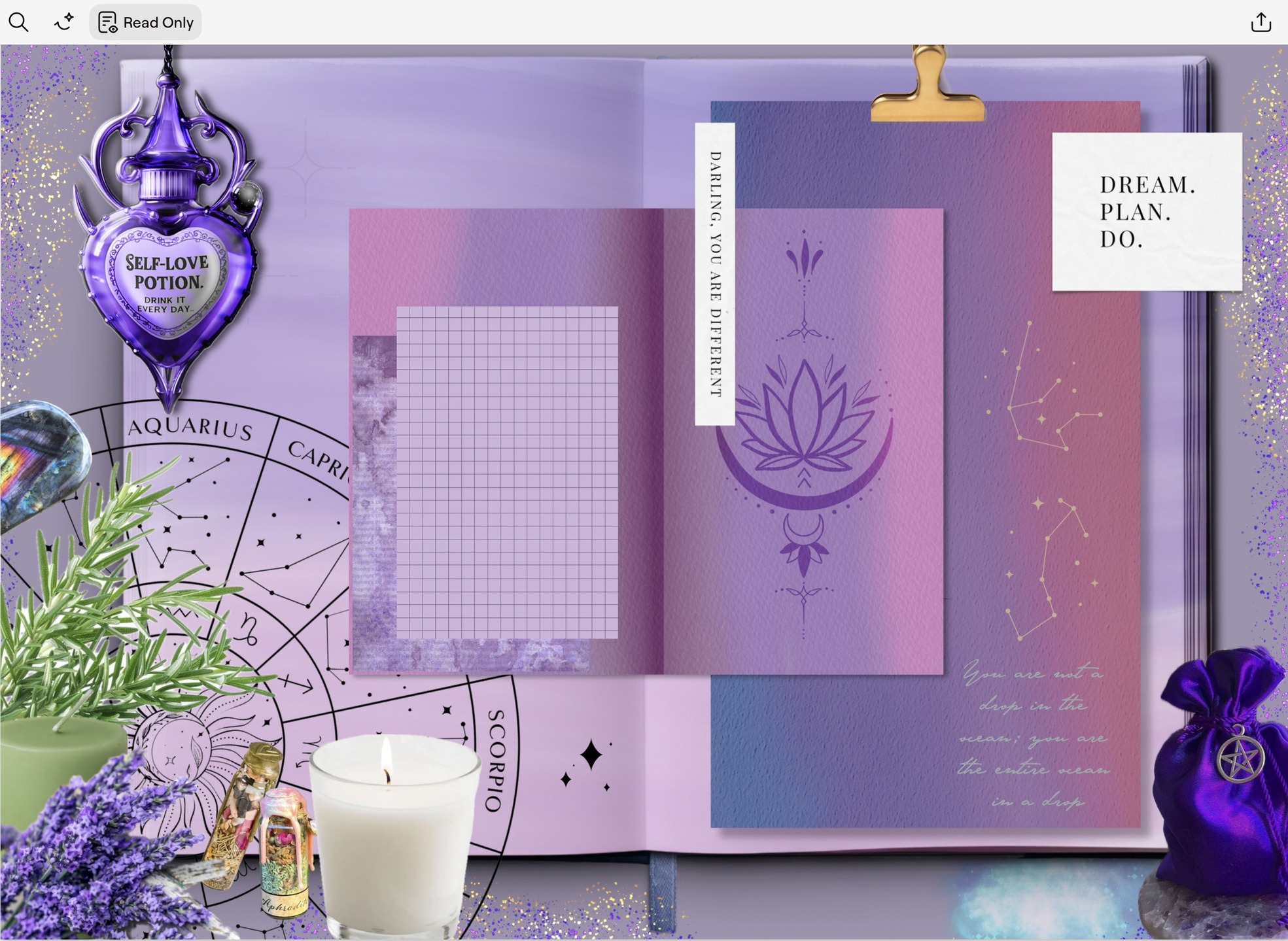Journal Spread