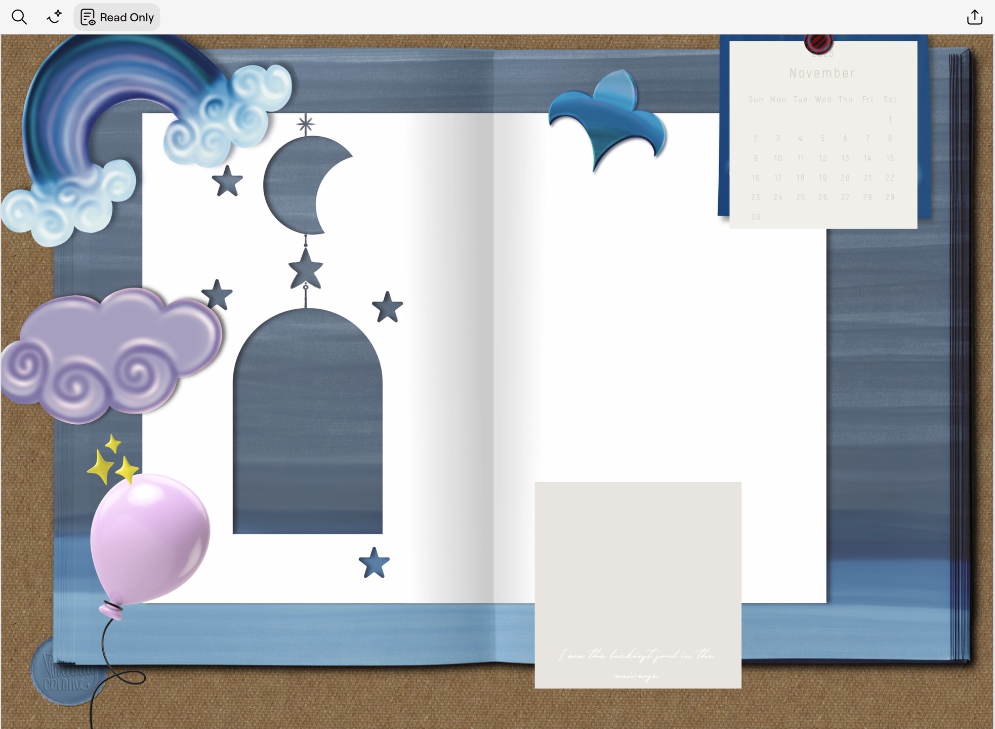Journal Spread