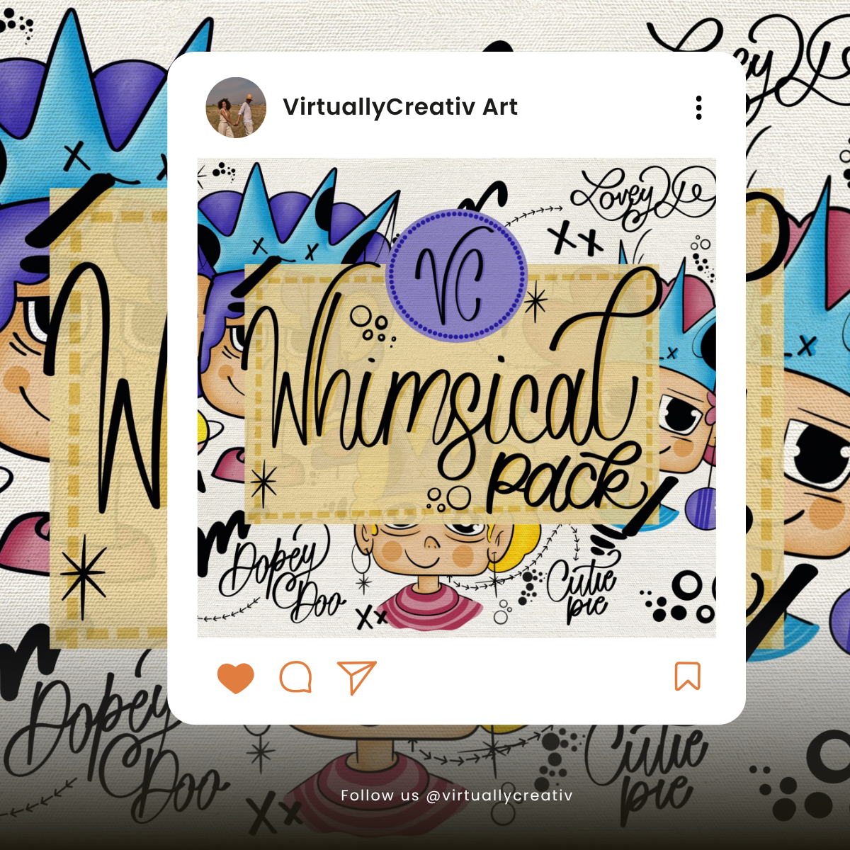 VC Whimsical Brushset for Procreate Character & Concept Art 2 Whimsical Brushset