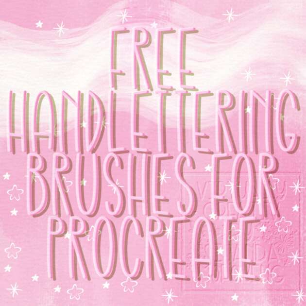 Handlettering Brushes for Procreate